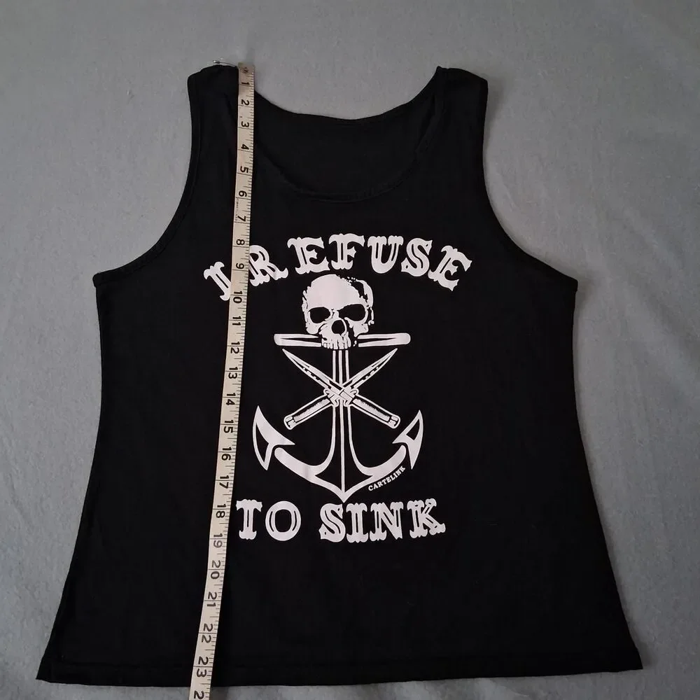 Unbranded Women's Black and White Vest